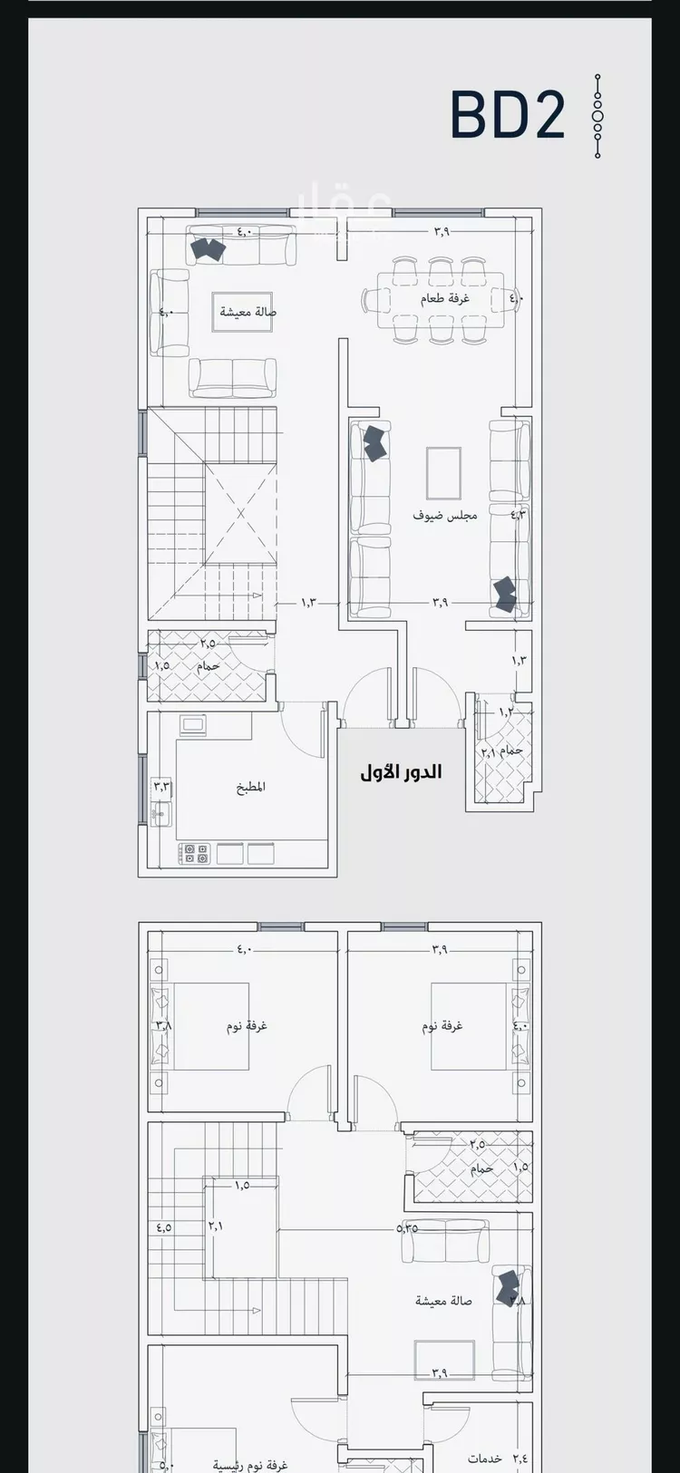 فيلا للبيع في شارع الأمير عبدالعزيز بن عبدالل, حي الفيحاء, مدينة جدة, منطقة مكة المكرمة صورة 4