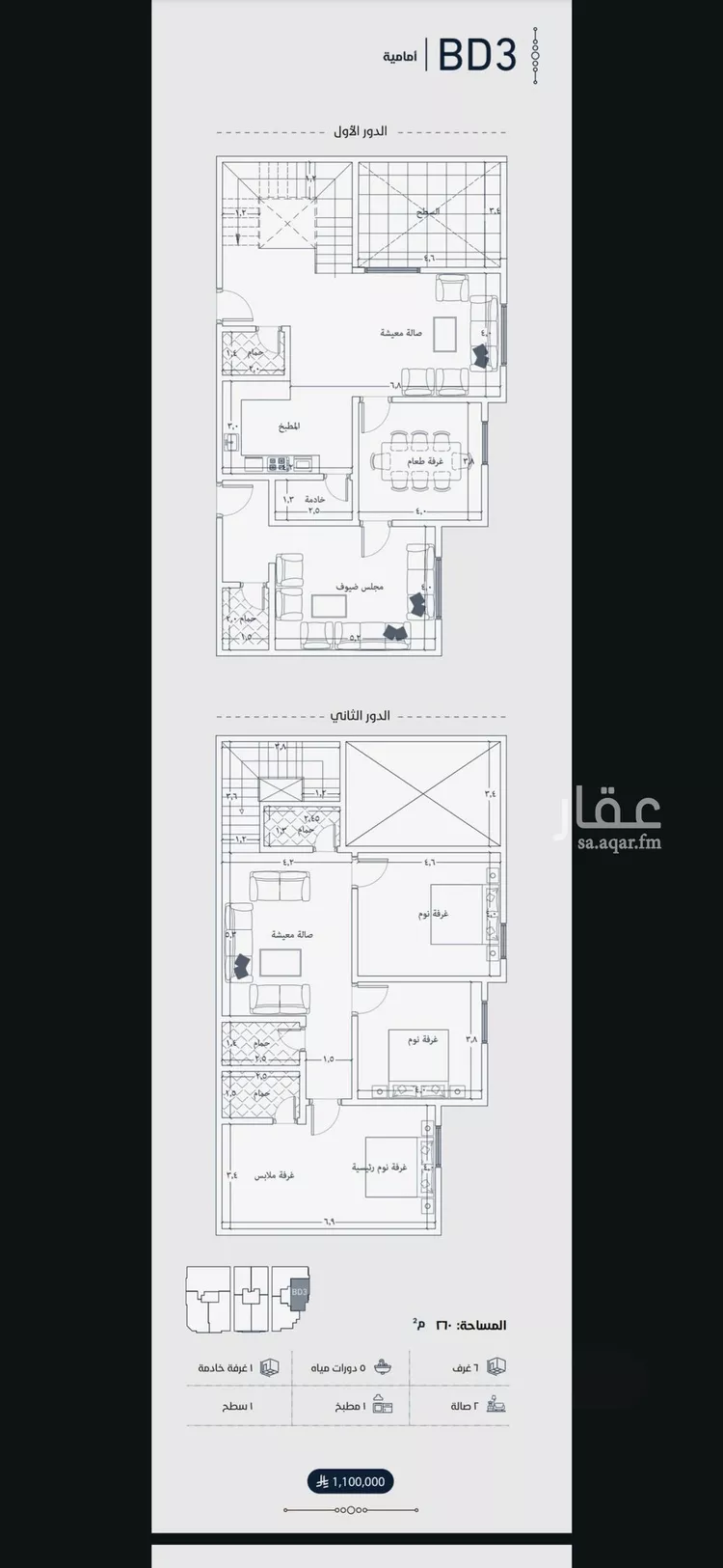 شقة للبيع في شارع إمام الدين المرشدي, حي الفيحاء, مدينة جدة, منطقة مكة المكرمة صورة 2