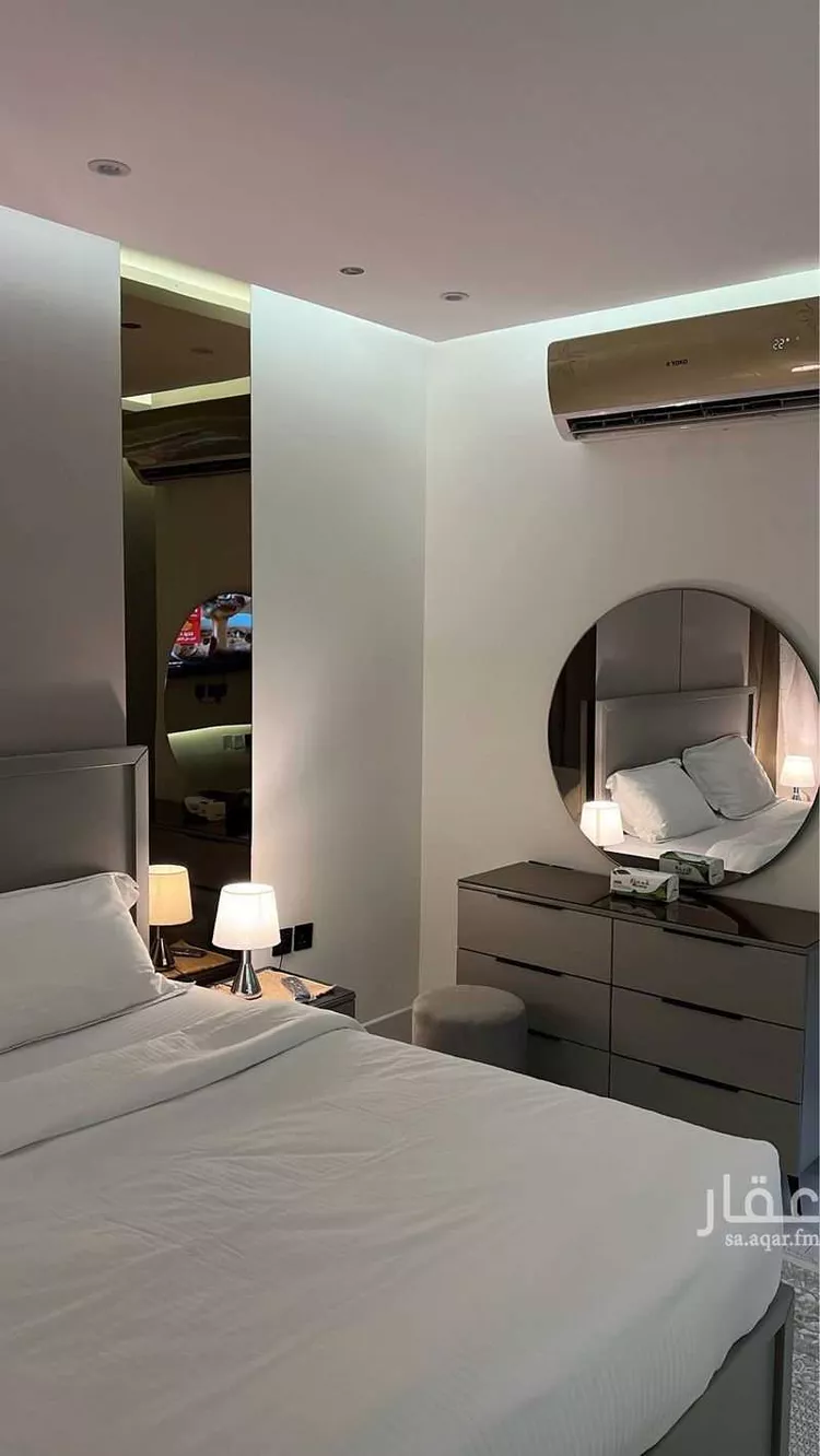 استديو مفروش للحجز في شارع التحلية ، حي العقيق ، الرياض ، منطقة الرياض