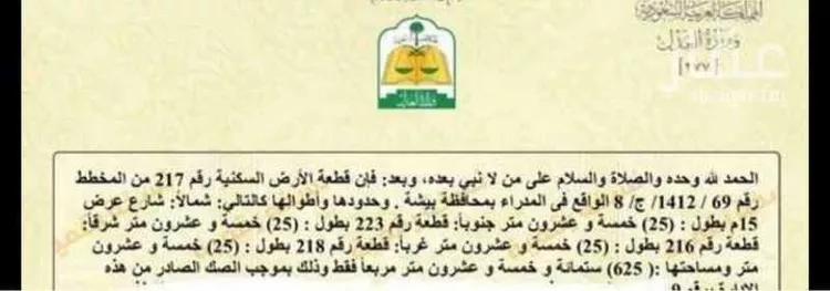 أرض للبيع في شارع المدراء 84 ، حي الوادي ، بيشة ، بيشة