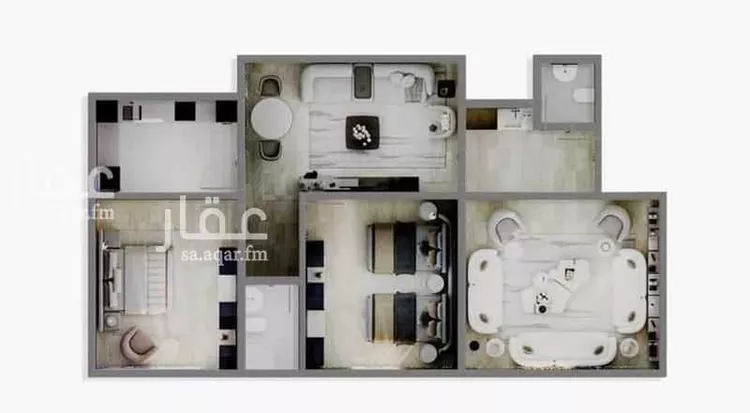 شقة للبيع في شارع إبراهيم بن عيدان, حي البديعة, مدينة الرياض, منطقة الرياض صورة 2