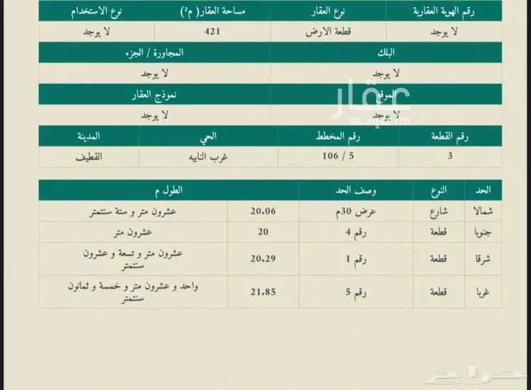 أرض للبيع في حي غرب النابية, مدينة القطيف, المنطقة الشرقية