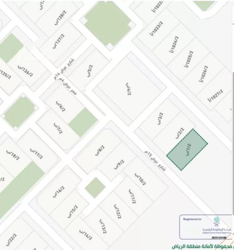 أرض للبيع في شارع جبل حضن, حي عريض, مدينة الرياض, منطقة الرياض صورة 3