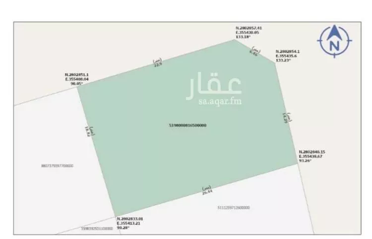 أرض للبيع في شارع عبد الله بن مصعب ، حي النايفية ، الهفوف‎ ، الاحساء صورة 4