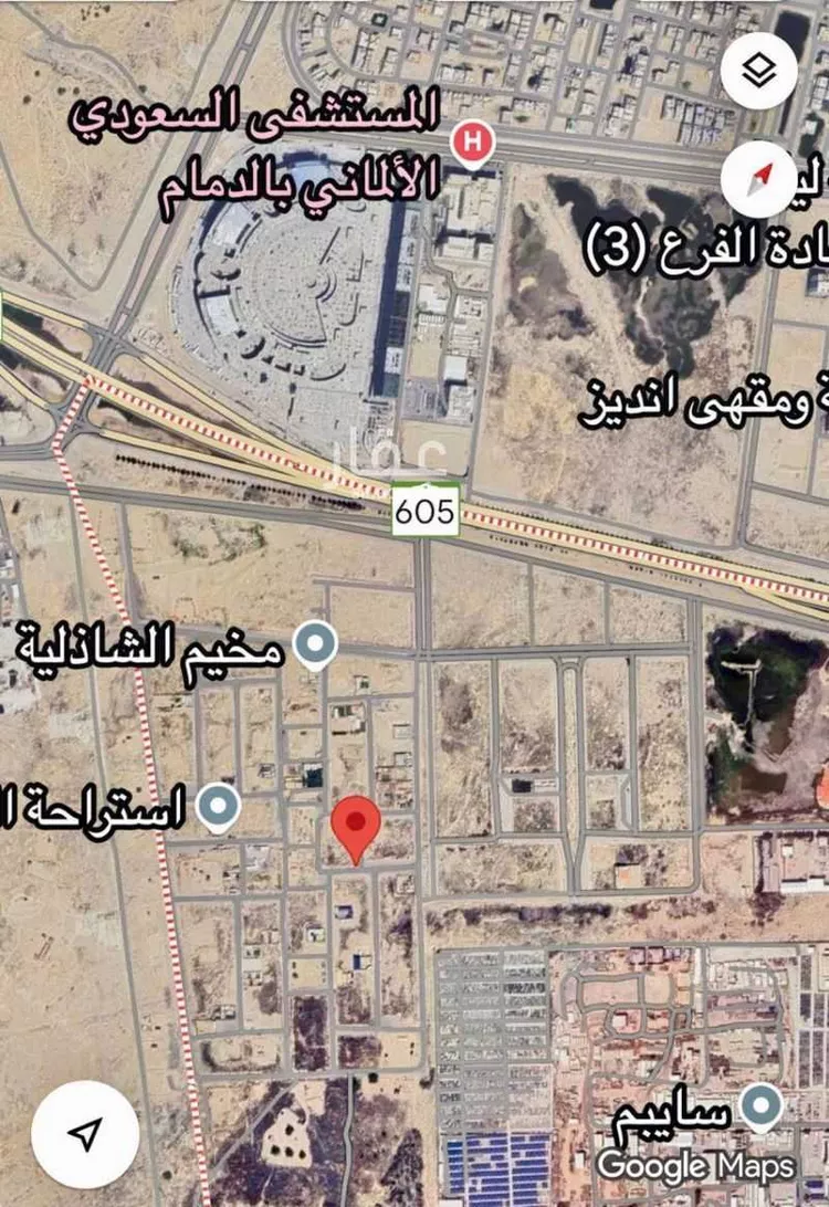 أرض للبيع في شارع ابن اسماعيل, حي الأنوار, مدينة الدمام, المنطقة الشرقية صورة 2
