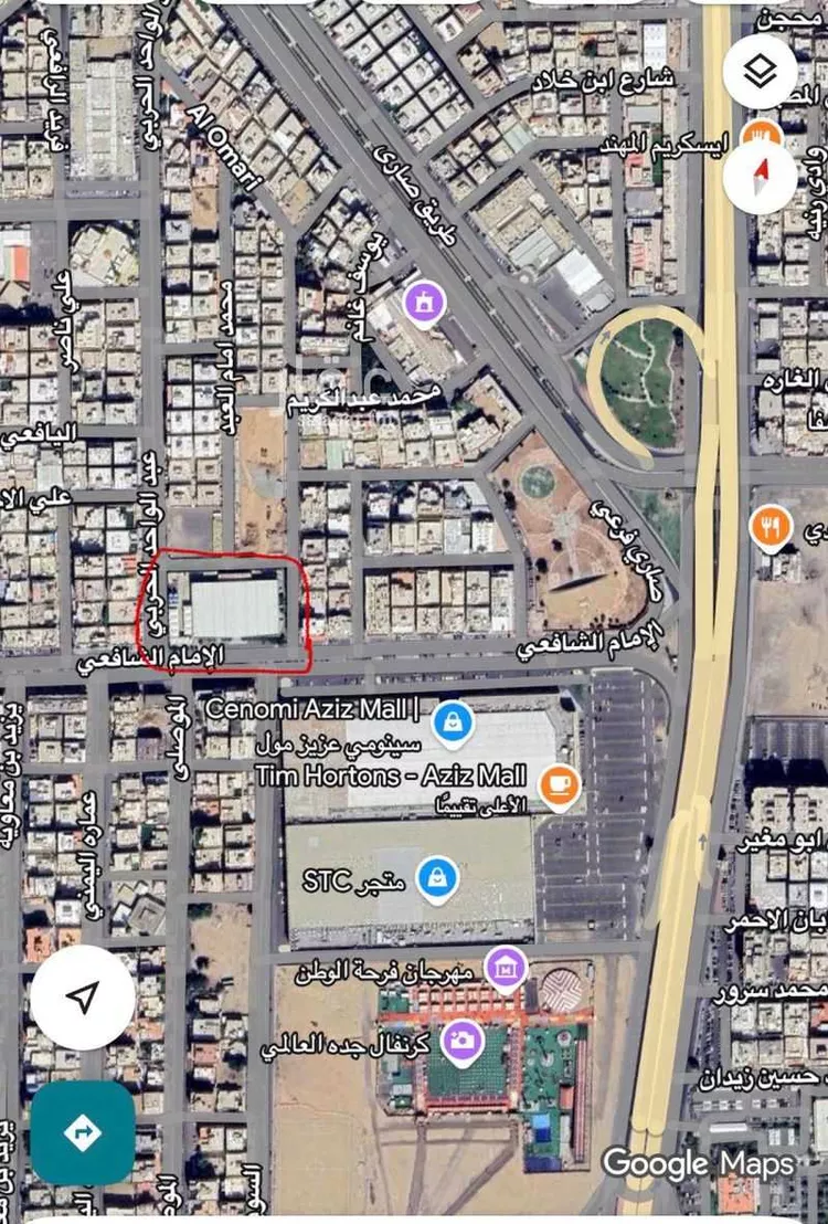 أرض للبيع في شارع الشافعي, حي الفيصلية, مدينة جدة, منطقة مكة المكرمة