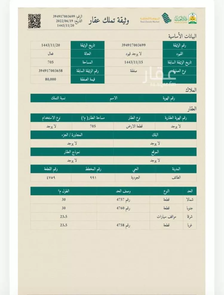 أرض للبيع في الطائف ، الطائف صورة 3
