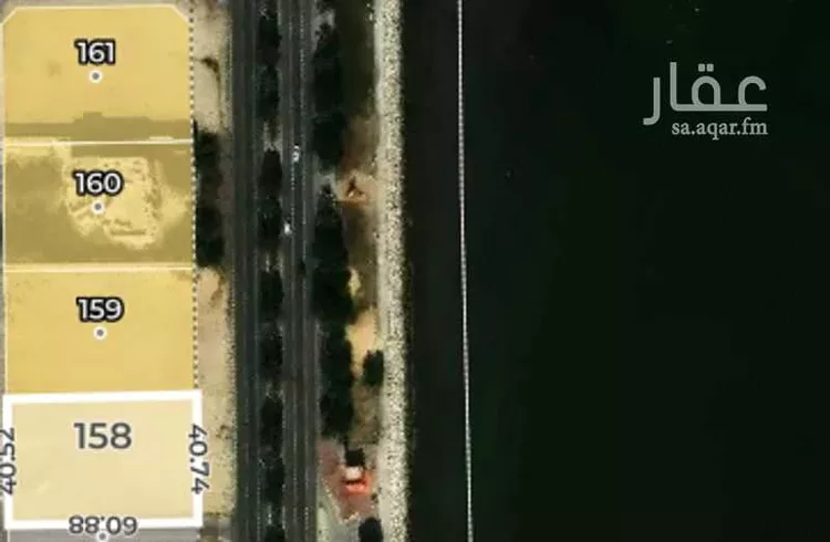 أرض للبيع في طريق الكورنيش ، حي الكوثر ، سيهات ، القطيف