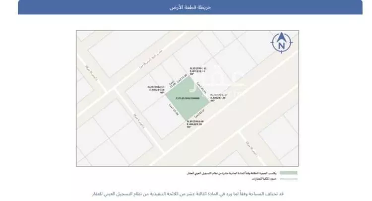 أرض للبيع في شارع عبدالرحمن ابن ابي عقيل, حي طيبة, مدينة الدمام, المنطقة الشرقية