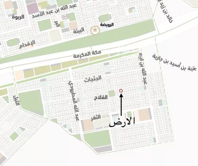 أرض للبيع في شارع الفلاح 41 ، حي الوادي ، الرويضة ، القويعية صورة 2
