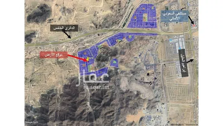أرض للبيع في شارع محمد حسن عواد, حي شعب عامر , مدينة مكه المكرمه, منطقة مكة المكرمة