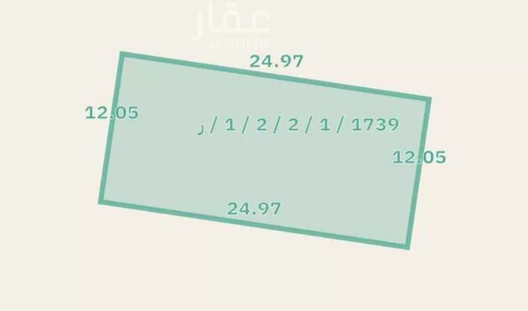 أرض للبيع في شارع غير مسمى, حي الفرقان, مدينة جدة, منطقة مكة المكرمة صورة 3
