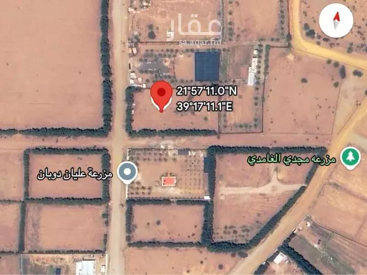 أرض للإيجار في شارع غير مسمى, مدينة جدة, منطقة مكة المكرمة