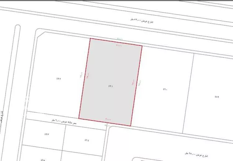 أرض للإيجار في شارع طريق درة العروس, حي الربيع, مدينة جدة, منطقة مكة المكرمة صورة 2