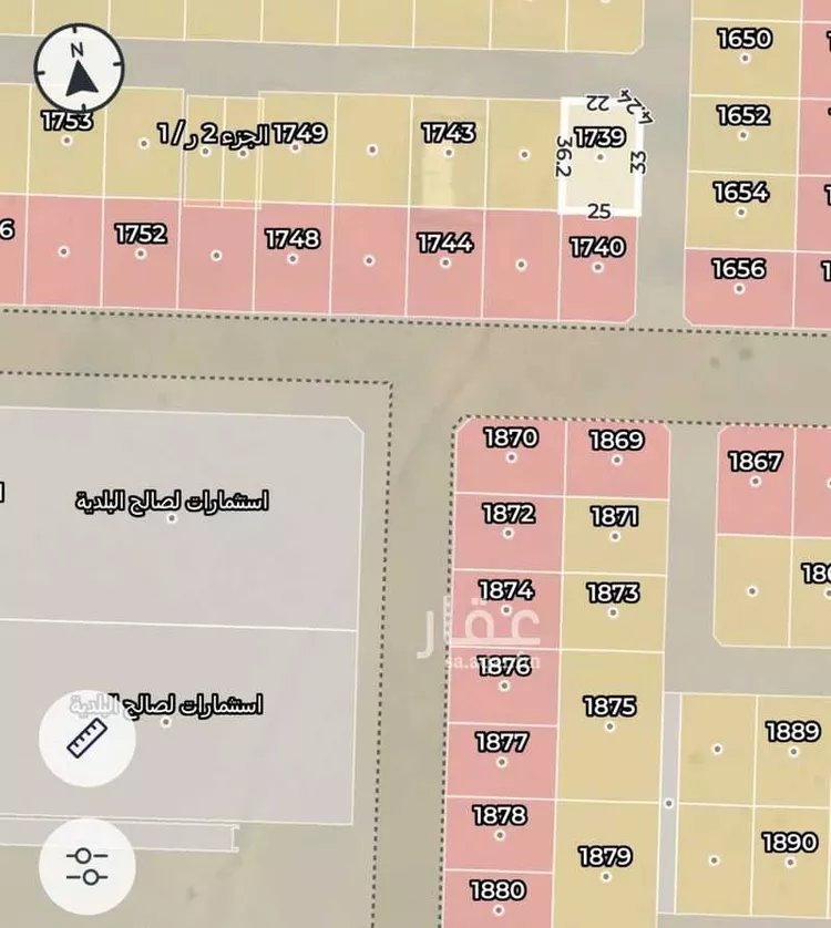 أرض للبيع في شارع غير مسمى, حي الفرقان, مدينة جدة, منطقة مكة المكرمة صورة 2