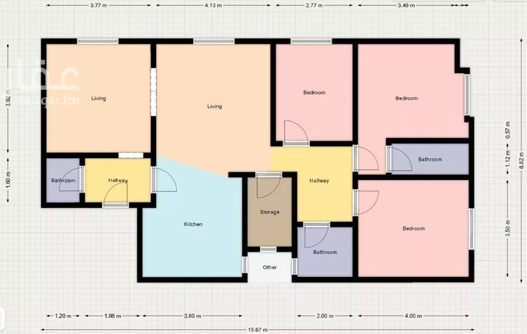 Apartment for Sale in Riyadh An Narjis