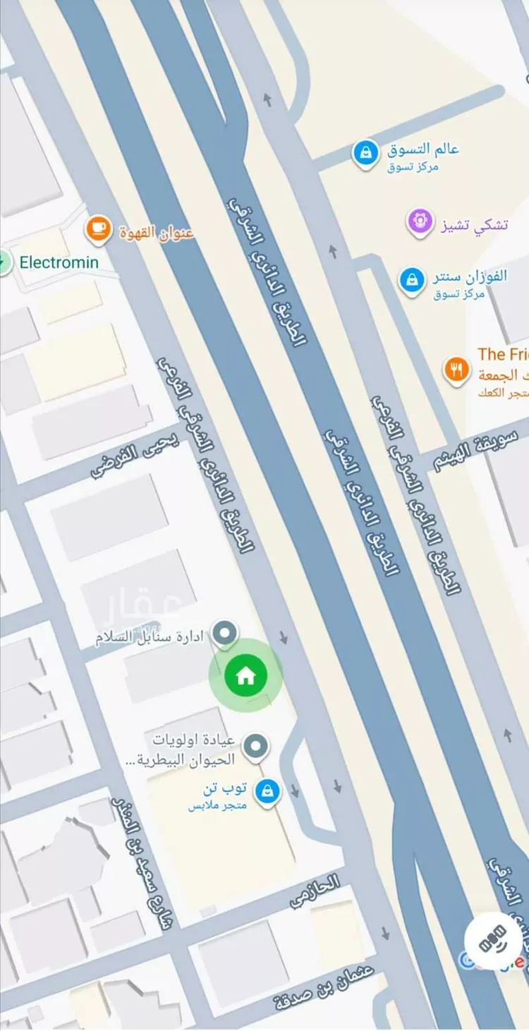 أرض للإيجار في شارع الدائري الشرقي الفرعي, حي الربوة, مدينة الرياض, منطقة الرياض