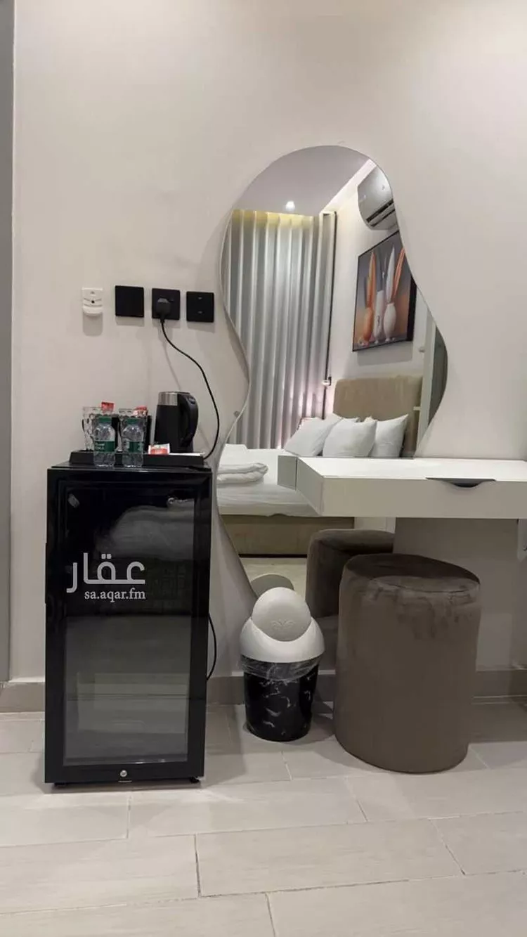 استديو مفروش للحجز في شارع أبي مدين ، حي العقيق ، الرياض ، منطقة الرياض صورة 3