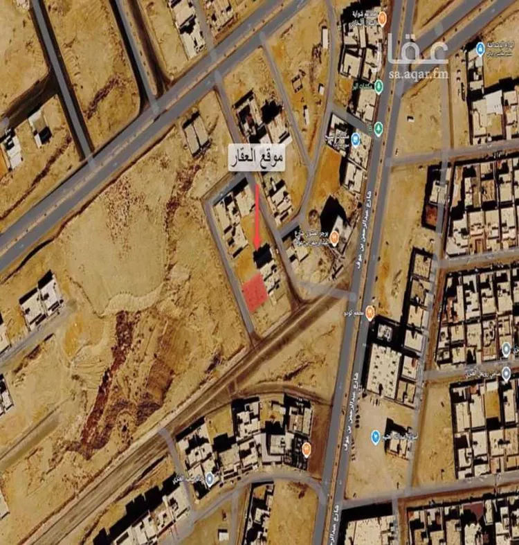 أرض للإيجار في شارع السامراء, حي مشرف, مدينة الخرج, منطقة الرياض صورة 2