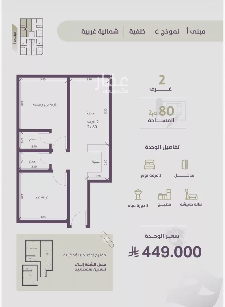 شقة للبيع في شارع فهد بن زعير, حي الزهراء, مدينة جدة, منطقة مكة المكرمة