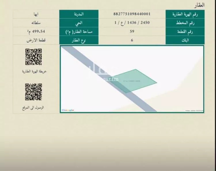 أرض للبيع في حي المحالة ، خميس مشيط ، منطقة عسير صورة 2