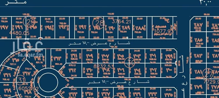 أرض للبيع في شارع 11ب, حي المها, مدينة الخبر, المنطقة الشرقية صورة 2