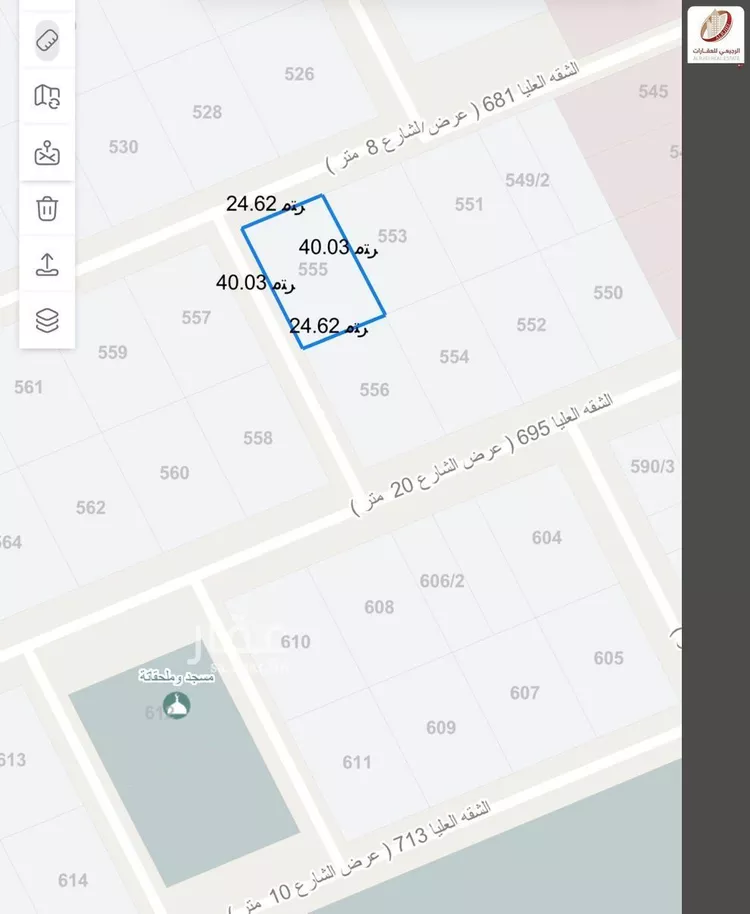 Land for Sale in Buraydah Ar Rihab صورة 2