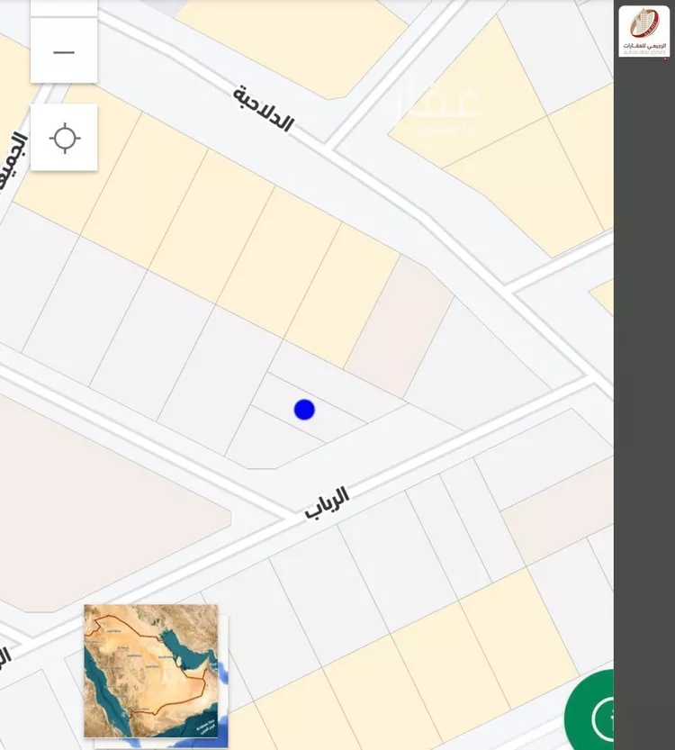 أرض للبيع في شارع الحازه, حي الرحاب, مدينة بريدة, منطقة القصيم