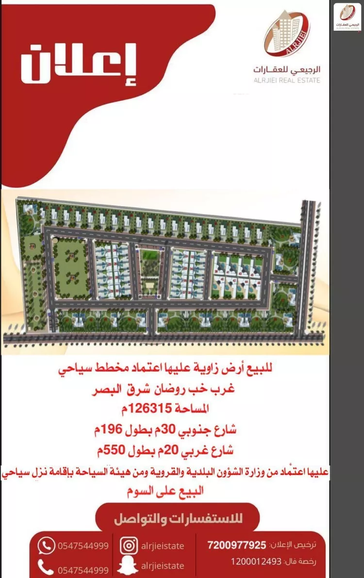 أرض للبيع في شارع غير مسمى, حي البصر2, مدينة البصر, منطقة القصيم