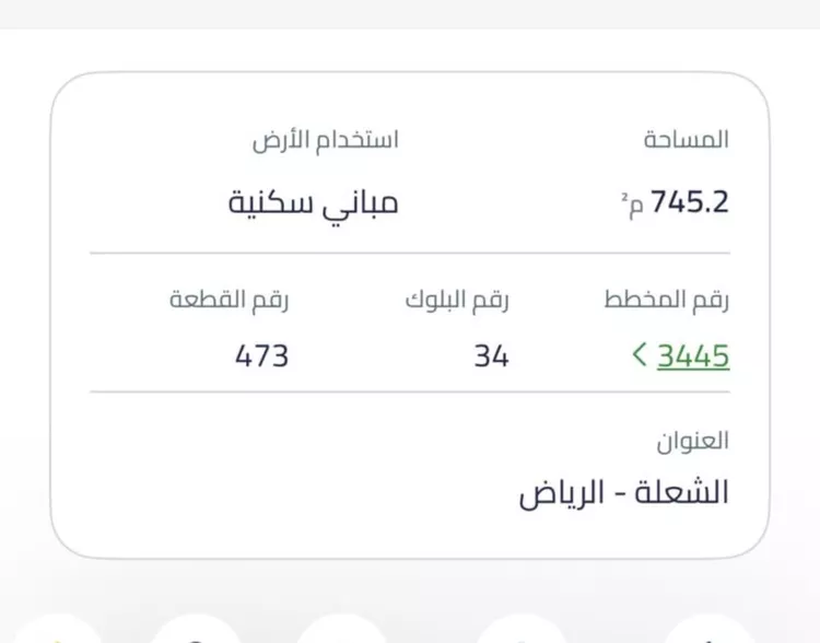 أرض للبيع في حي الشعلة, مدينة الرياض, منطقة الرياض 2