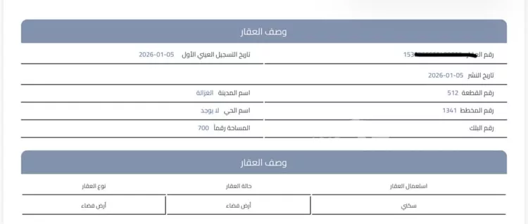 أرض للبيع في الغزالة ، الغزالة