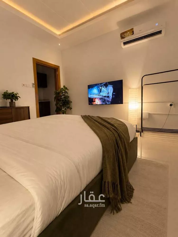 استديو مفروش للحجز في شارع عبدالله بن شهيوين ، حي الملقا ، الرياض ، منطقة الرياض صورة 3