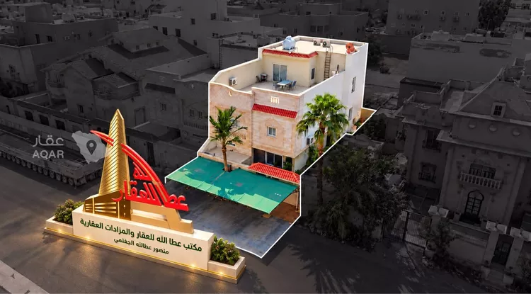 فيلا للبيع في شارع داود ابن علي ابن عبدالله ابن العباس, حي أبحر الشمالية, مدينة جدة, منطقة مكة المكرمة 2