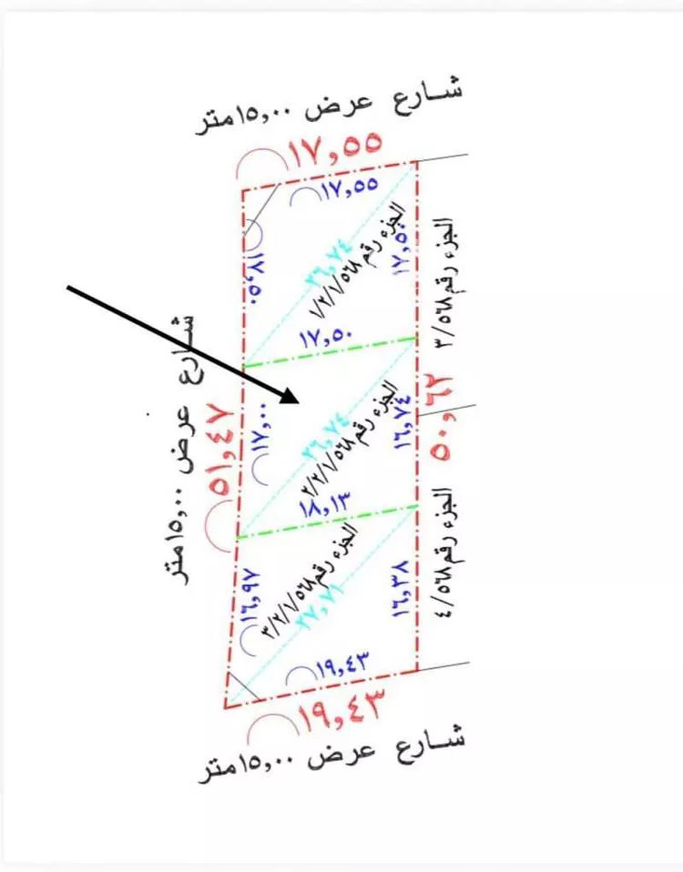 أرض للبيع في حي المليداء, مدينة بريدة, منطقة القصيم