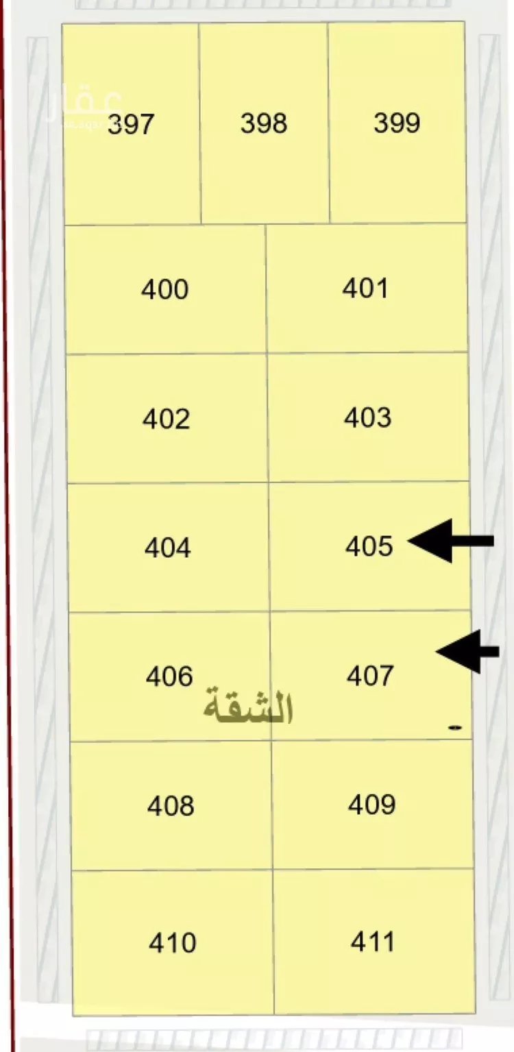 أرض للبيع في حي الشقة, مدينة بريده, منطقة القصيم