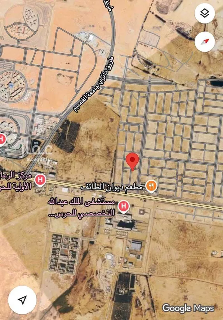 أرض للبيع في شارع المفرق وكمب الطرق 2343, حي الليوان, مدينة بريدة, منطقة القصيم