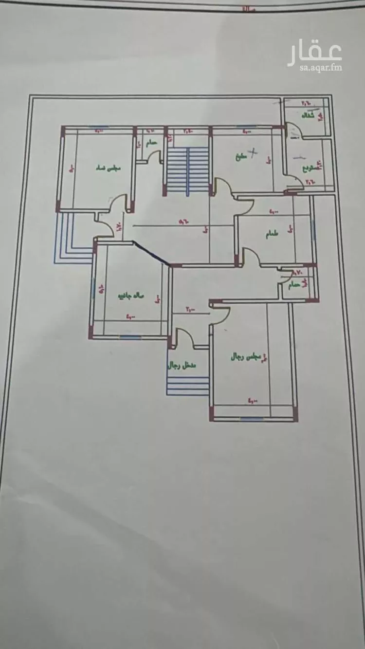 فيلا للبيع في حي الوادي, مدينة بلقرن, منطقة عسير صورة 5