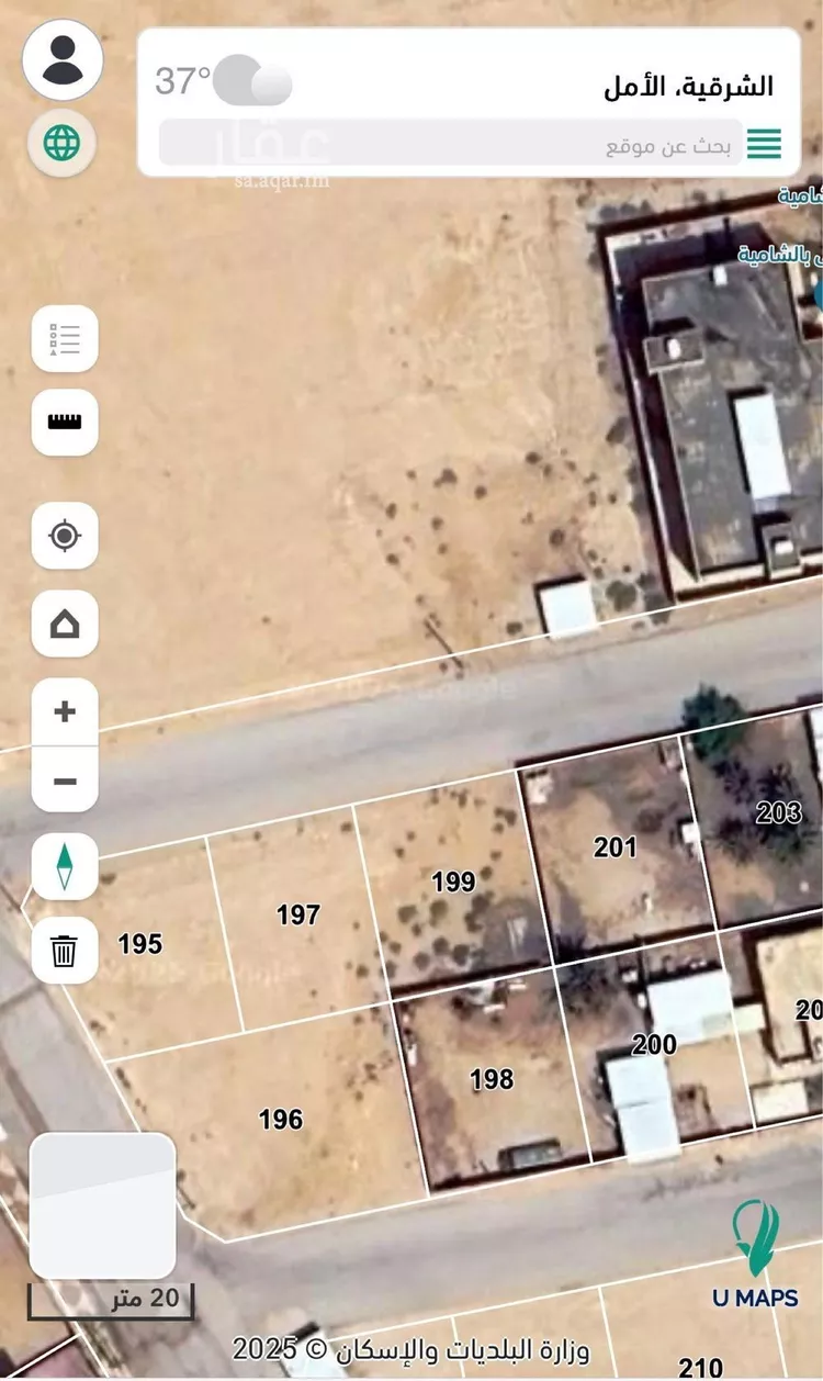 أرض للبيع في حي الشاميه, مدينة الشاميه, المنطقة الشرقية