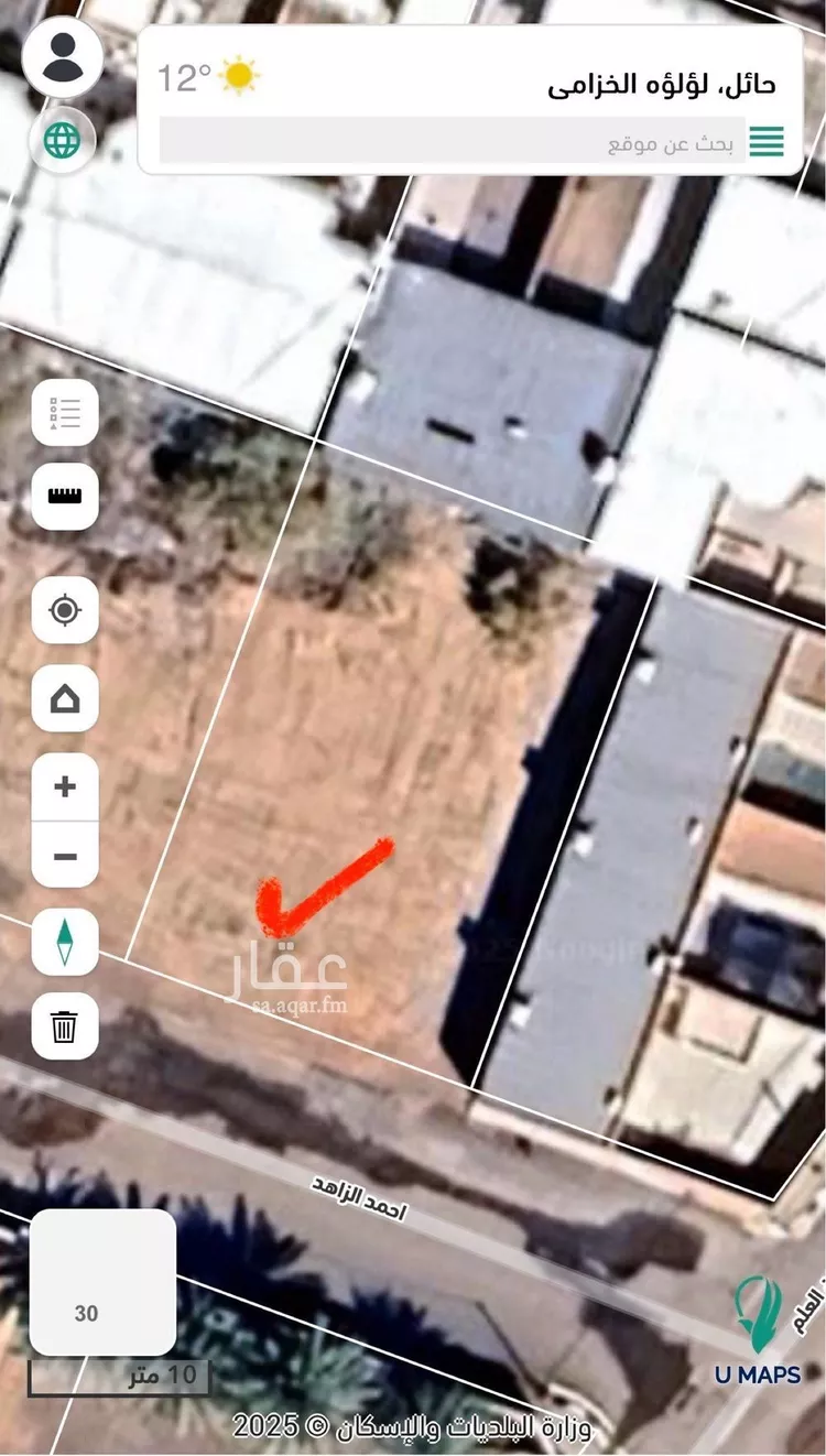 أرض للبيع في شارع سويقه, حي الخزامى, مدينة حائل, منطقة حائل