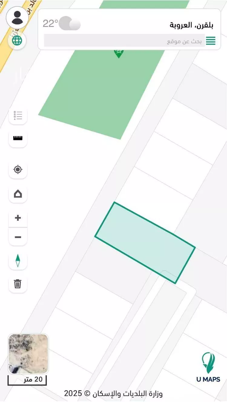 أرض للإيجار في حي العروبة, مدينة بلقرن, منطقة عسير صورة 2
