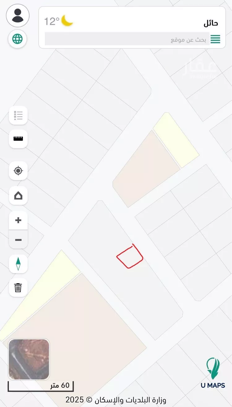 أرض للبيع في حي السلام, مدينة الشنان, منطقة حائل صورة 2