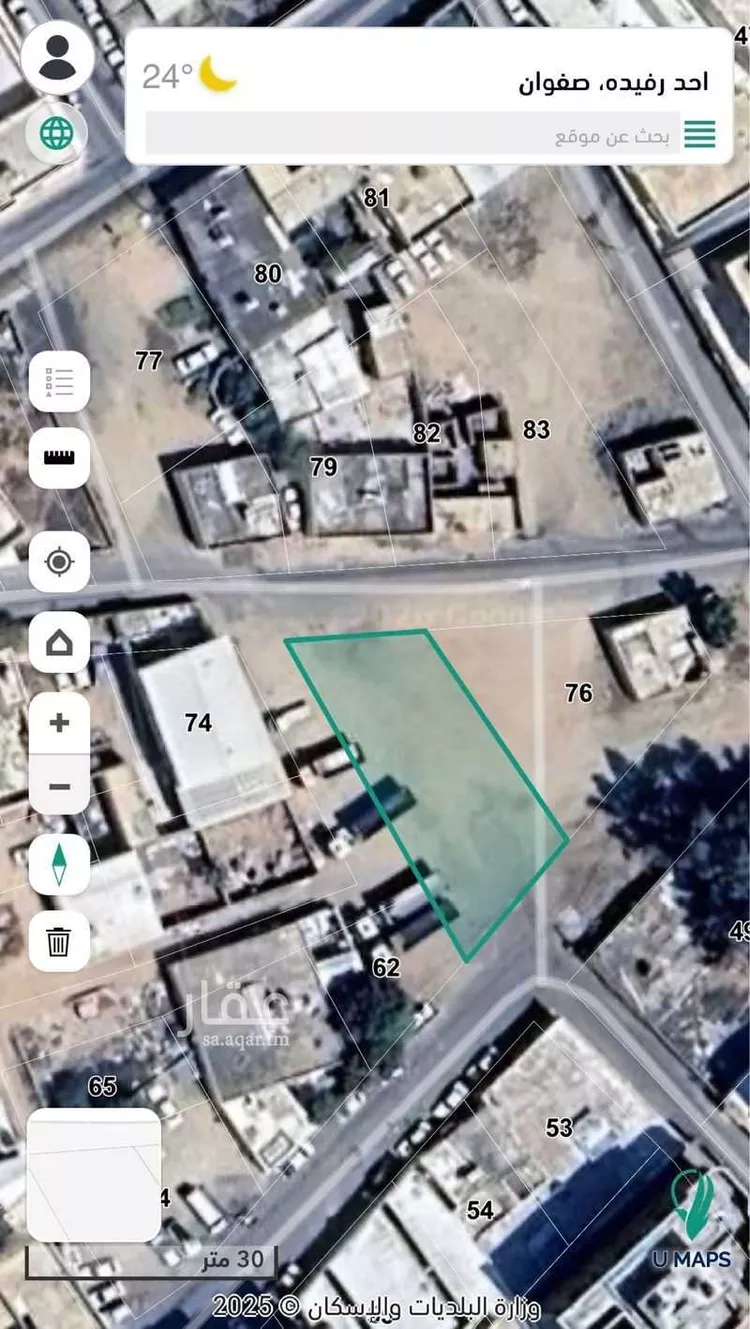 Land for Sale in Ahad Rufaidah Safwan صورة 2