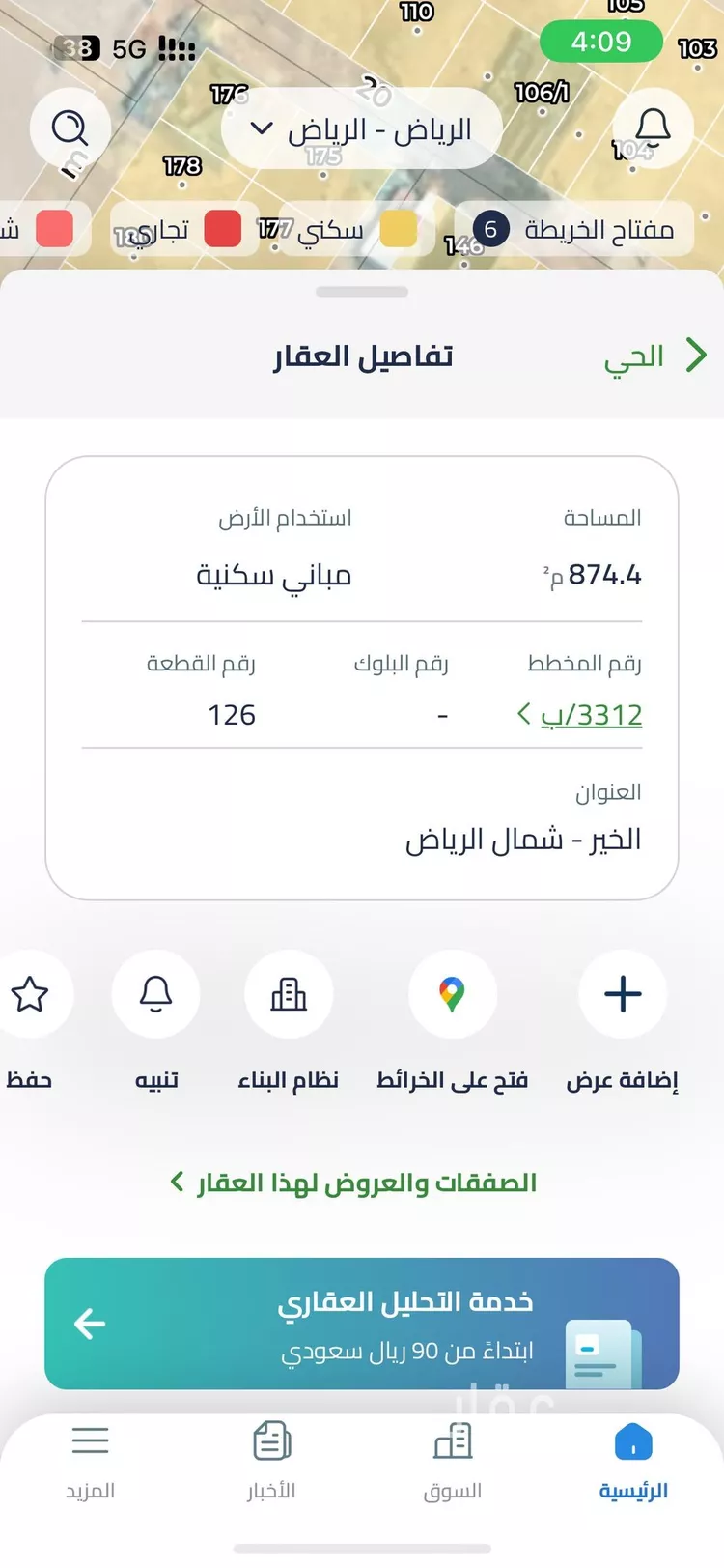 أرض للإيجار في حي الخير, مدينة الرياض, منطقة الرياض