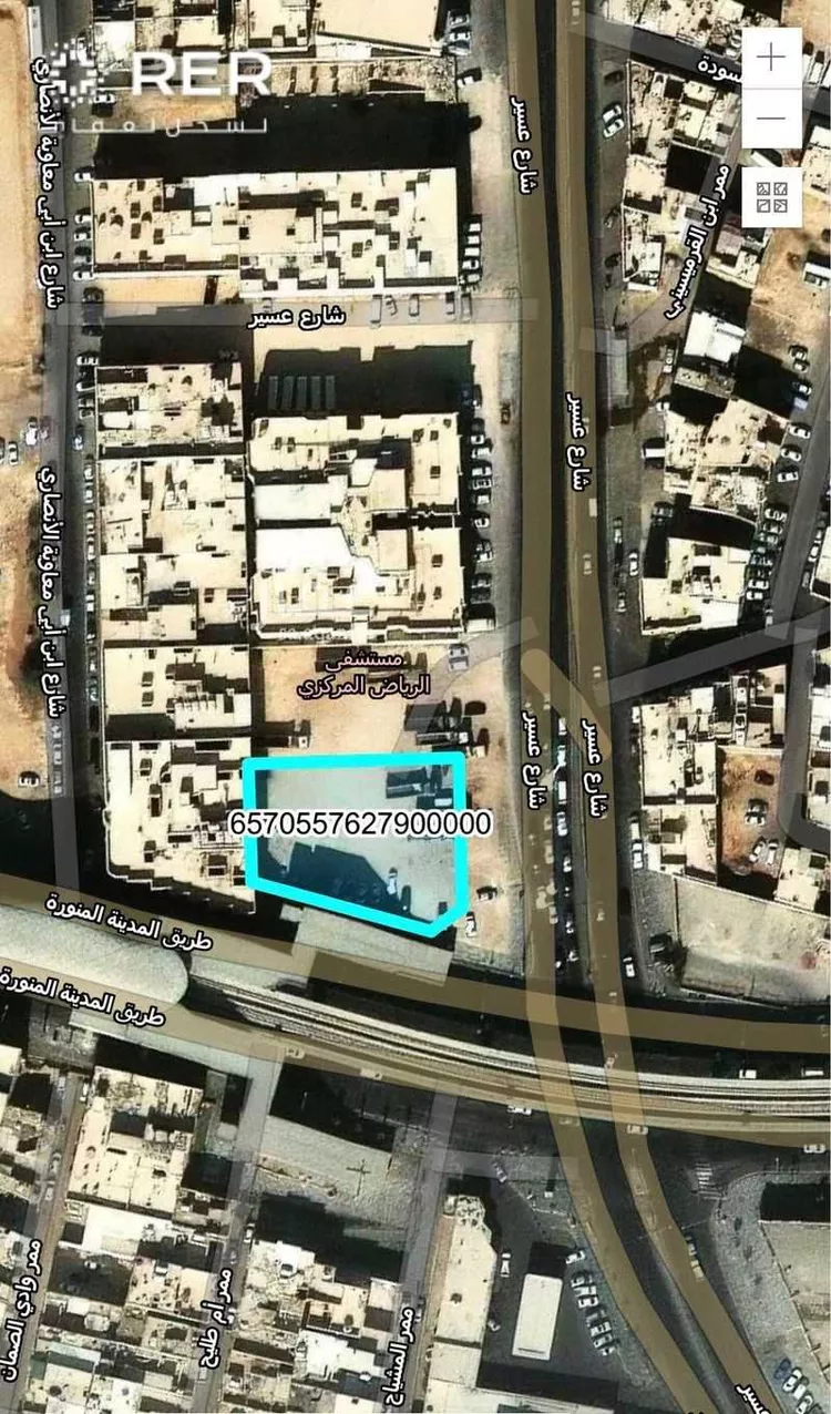 أرض للبيع في شارع عسير, حي الجرادية, مدينة الرياض, منطقة الرياض صورة 3