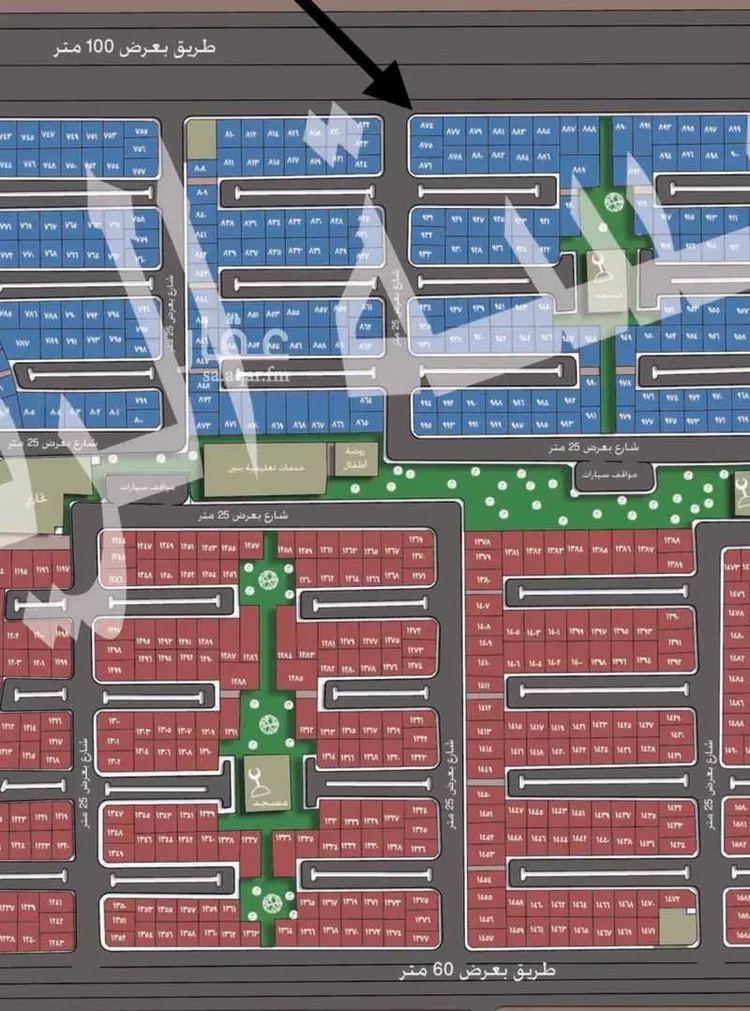 أرض للبيع في شارع 100, حي الجودية, مدينة الطائف, منطقة مكة المكرمة صورة 2