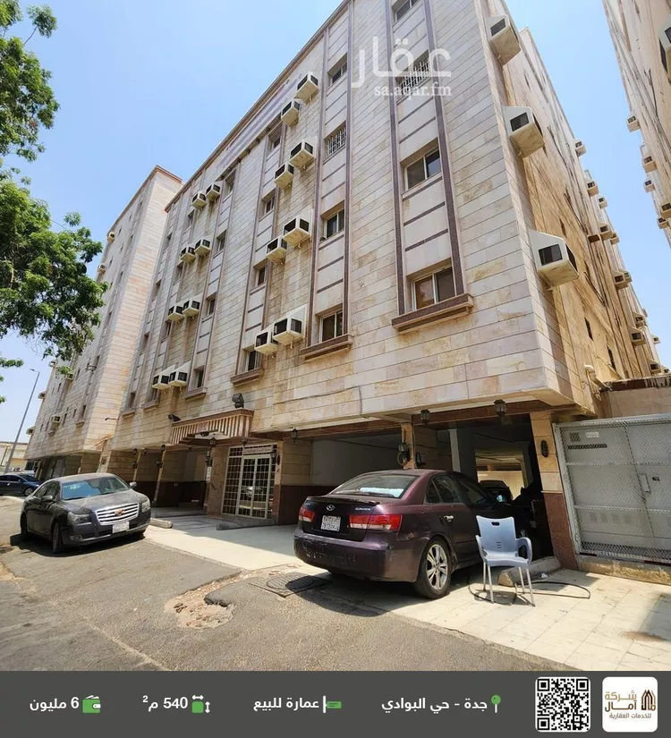 عمارة للبيع في شارع عبدالله بن كثير, حي البوادي, مدينة جدة, منطقة مكة المكرمة