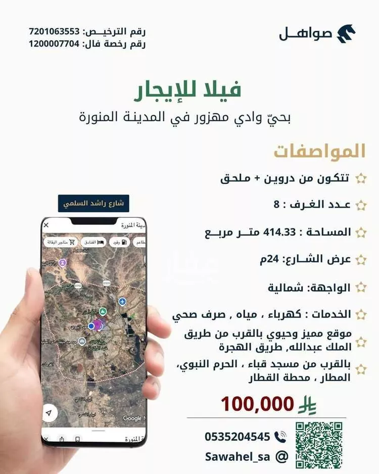 Villa for Rent in Medina Mahzur