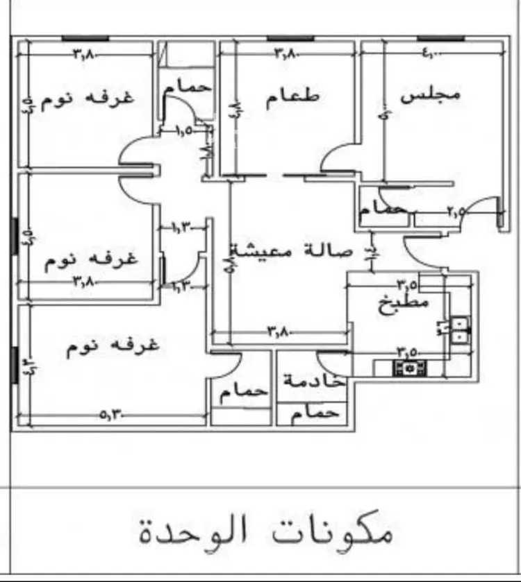 Apartment for Rent in Jeddah Al Marwah صورة 2