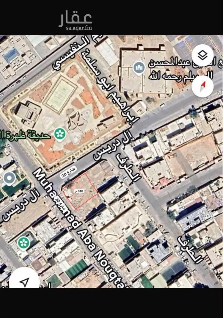أرض للبيع في شارع ال صفيان, حي ظهرة العودة شرق, مدينة الدرعية, منطقة الرياض