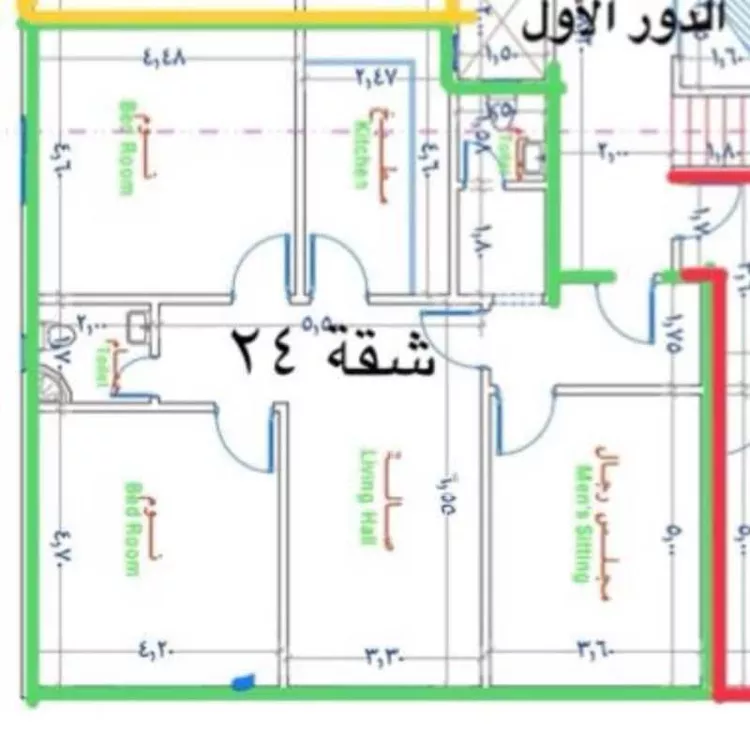 شقة للبيع في شارع المطر, حي الفيحاء, مدينة الرياض, منطقة الرياض صورة 3